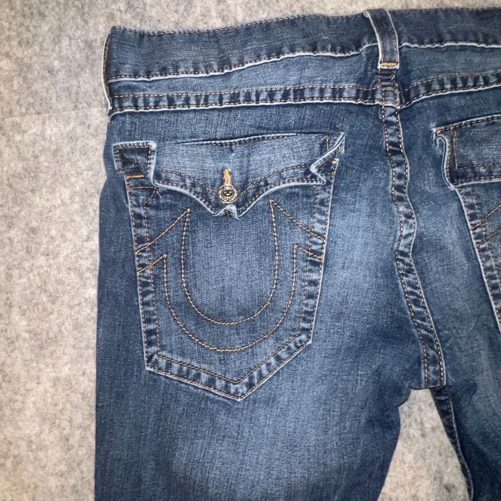 True Religion Men's Section Skinny Dark Wash Denim Jeans Size 38 101004 FGKD